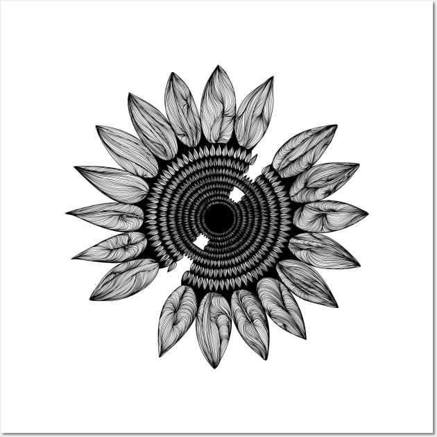 Mechanical flower Wall Art by ckai